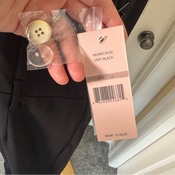 Nanette Lepore Double-Breasted Jumpsuit Black NWT $138 Size 12 Missing Belt - Picture 11 of 16